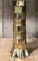 Gouden vaas 'Golden Cube'